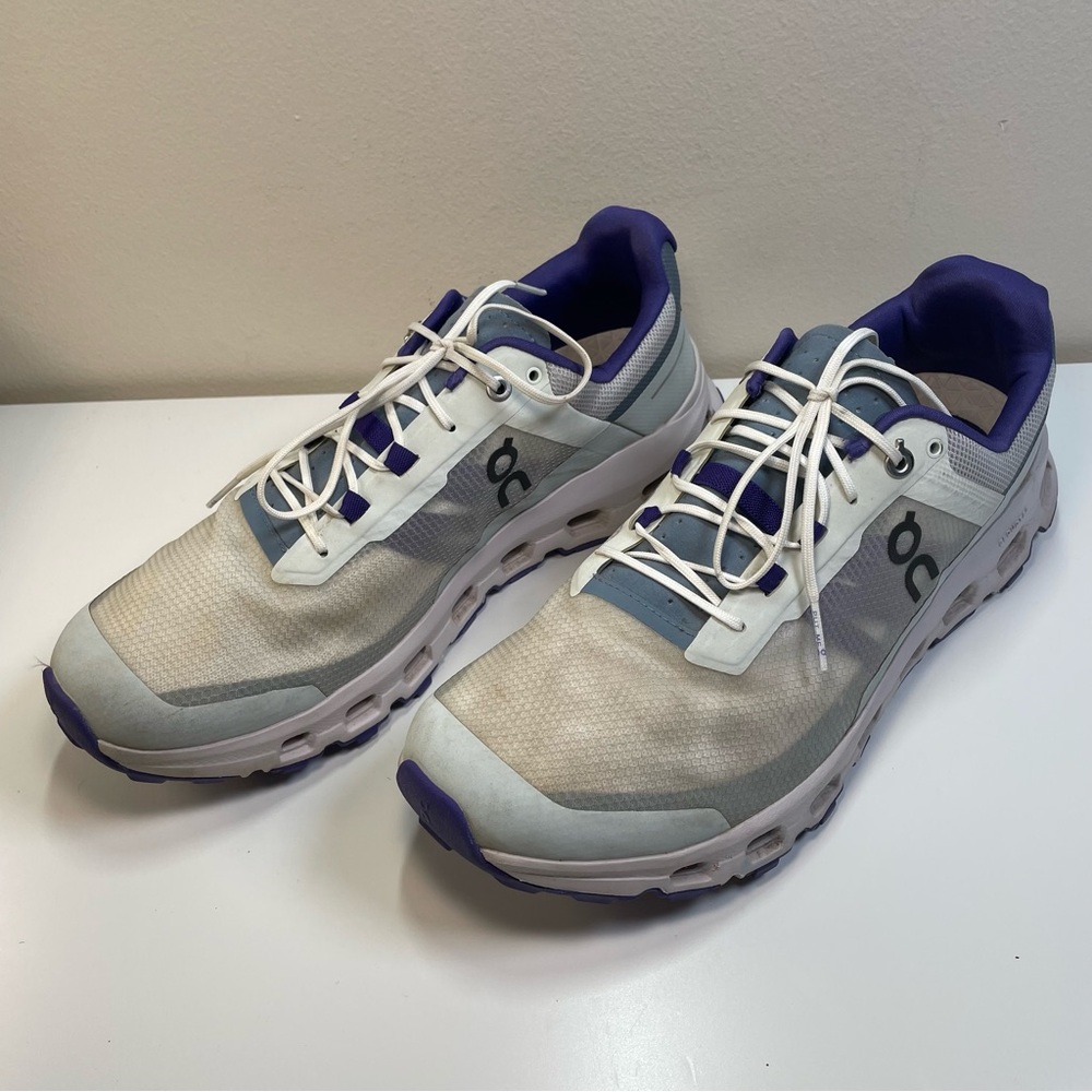 On Cloud CLOUDVISTA Running Shoe Frost Mineral CloudTec Helicon Womens Size 11
